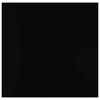 vidaXL Kelluvat sein&auml;hyllyt 4 kpl korkeak. musta 23x23,5x3,8 cm MDF