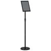 vidaXL Messun&auml;yt&ouml;t Musta 25 x 25 x 125 cm Alumiini