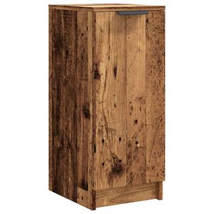 vidaXL Kirjahylly vanha puu 29,5x35x70 cm lastulevy