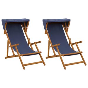 vidaXL Laituri 2 pcs 3 Sijainti Tihe&auml; Eukalyptuspuu Sininen