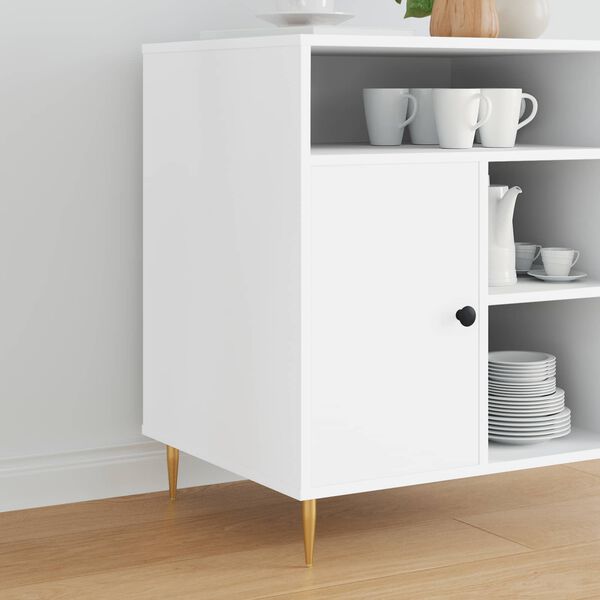 vidaXL Pystyjalat 2 pcs Kulta 98 x 40 mm Rauta