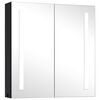 vidaXL LED kylpyhuoneen peilikaappi 62x14x60 cm