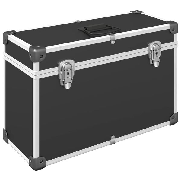 vidaXL Kaappikahvat 2 pcs Musta 85 x 45 mm Metalli