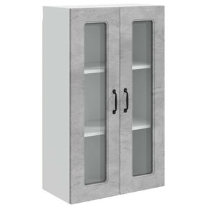 vidaXL Tiskipaneeli Kalmar Betoni Harmaa 60 x 31 x 100 cm Tekninen puu