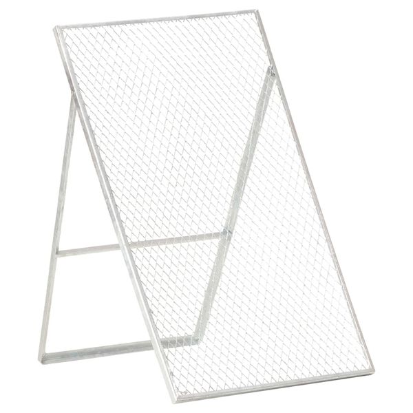 vidaXL Puutarhaseula galvanoitu teräs