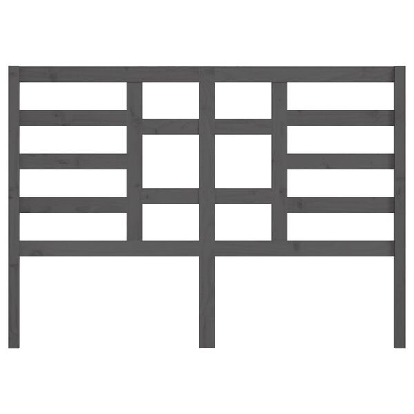 vidaXL S&auml;ngynp&auml;&auml;ty harmaa 166x4x104 cm t&auml;ysi m&auml;nty