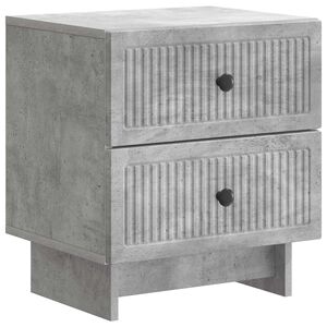 vidaXL Y&ouml;p&ouml;yt&auml;kaappi Betoninharmaa 43 x 34,5 x 47,5 cm Tekninen puu