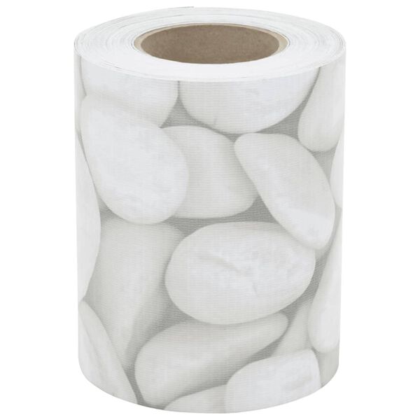 vidaXL Puutarhan yksityisyyssuoja 4 kpl marmorityyli 35x0,19 m PVC