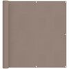 vidaXL Parvekkeen Verho 120 x 200 cm PU-pinnoitettu Oxford alu