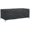 vidaXL Huonekalusuojus Yksiv&auml;rinen Musta 229 x 113 x 73 cm 420D