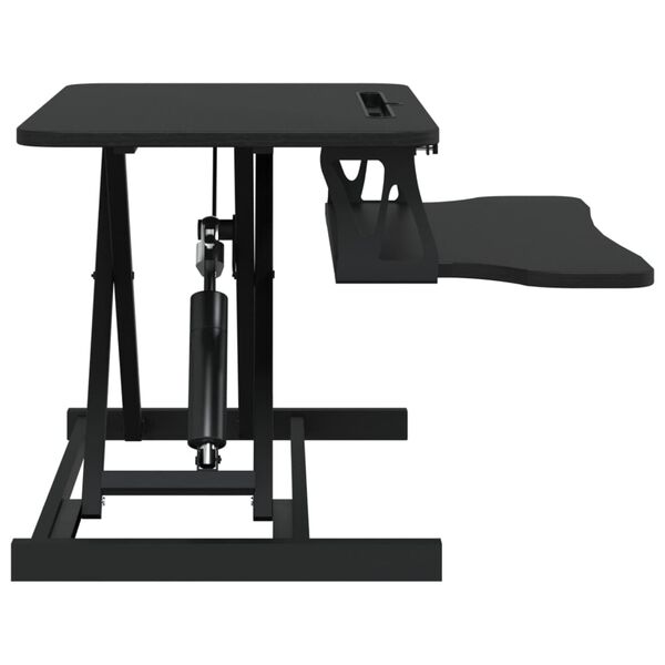 vidaXL Säädettävä työpiste 60x40x(13-41,5) cm teräs ja tekninen puu