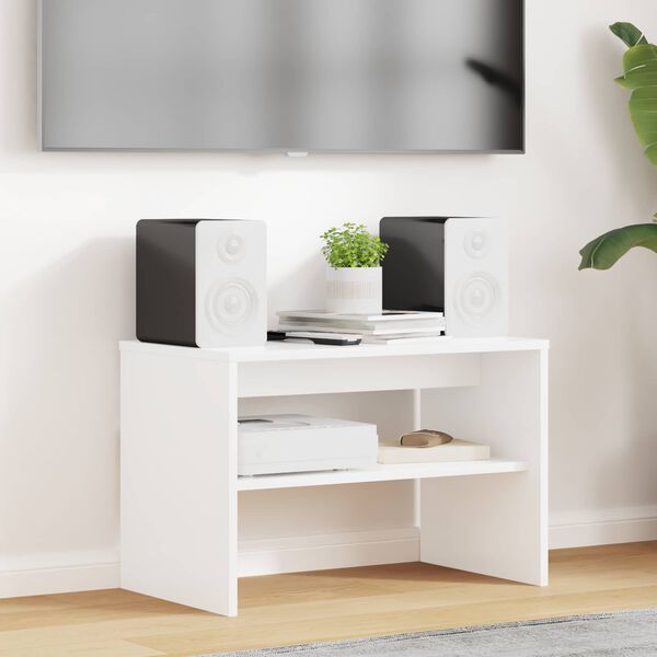 vidaXL TV-kaappi Valkoinen 60 x 35 x 40 cm Tekninen puu