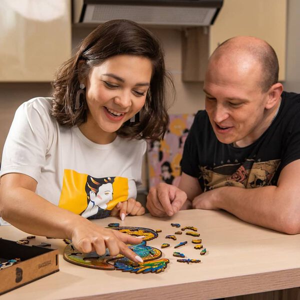 UNIDRAGON Puupalapeli 330 palaa Guarding Dragon King Size 27x44 cm