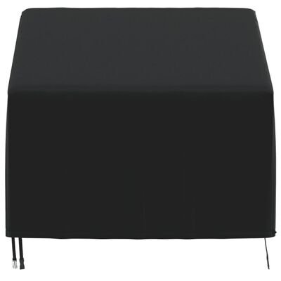 vidaXL Puutarhatuolin suoja musta 90x90x50/75 cm 420D Oxford