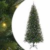 vidaXL Tekojoulukuusi 300 LED-valoilla Vihre&auml; 240 cm PE ja PVC