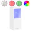 vidaXL Senkki LED-valoilla valkoinen 41x37x100 cm