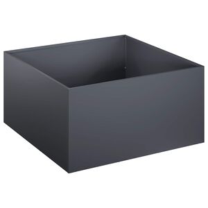 vidaXL Puutarha ruukku Antrasiitti 60 x 60 x 30 cm