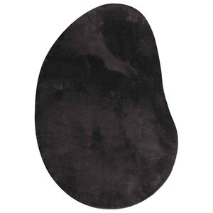 vidaXL Matto HUARTE Musta 80 x 150 cm Polyesteri