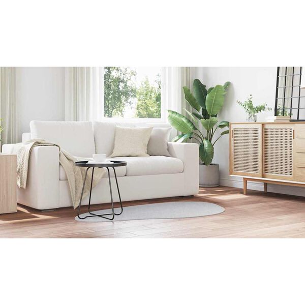 vidaXL Matto HUARTE Harmaa 80 x 150 cm Polyesteri