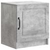vidaXL Y&ouml;p&ouml;yt&auml;kaappi Betoninharmaa 43 x 34,5 x 47 cm Tekninen puu