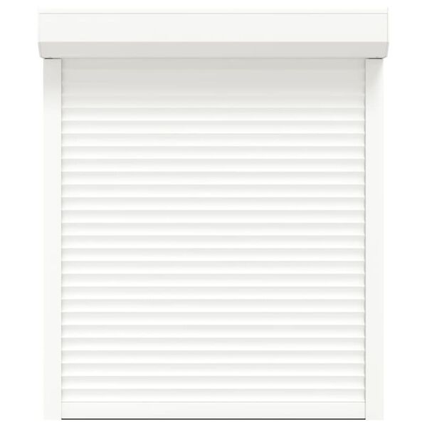 vidaXL Rullakaihdin alumiini 100x120 cm valkoinen