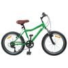 vidaXL Lastenpy&ouml;r&auml; 24 Tuumaa 6-Speed 8-12 vuotiaille Vihre&auml;