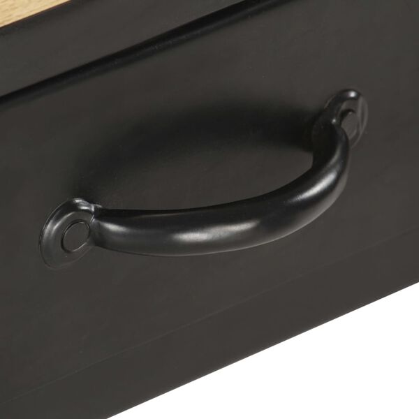 vidaXL Sohvapöytä 100x60x40 cm kiinteä mangopuu