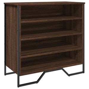 vidaXL Kenk&auml;kaappi ruskea tammi 80x38x78 cm tekninen puu