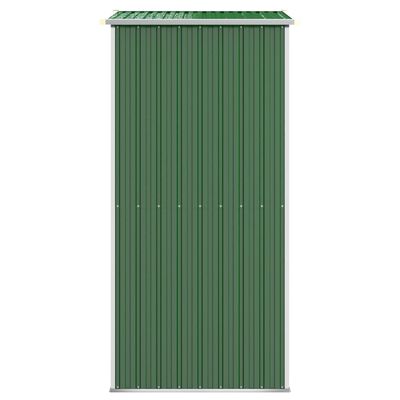 vidaXL Puutarhavaja vihreä 192x108x223 cm galvanoitu teräs