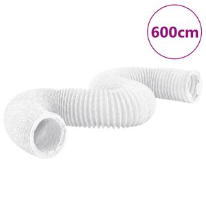 vidaXL Ilmanpoistokanava PVC 6 m &Oslash;20 cm