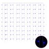 vidaXL LED-valonauhaverho keijuvalot 3x3 m 300xLED sininen 8 toimintoa