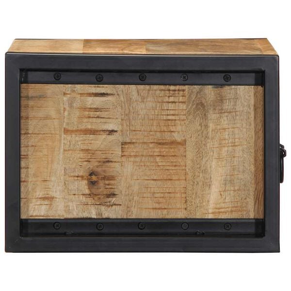 vidaXL Yöpöytäkaapit 2 kpl 40x35x25 cm Massiivipuuta mango