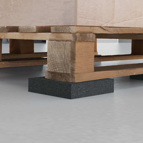 vidaXL Kumimatto Musta Kumi