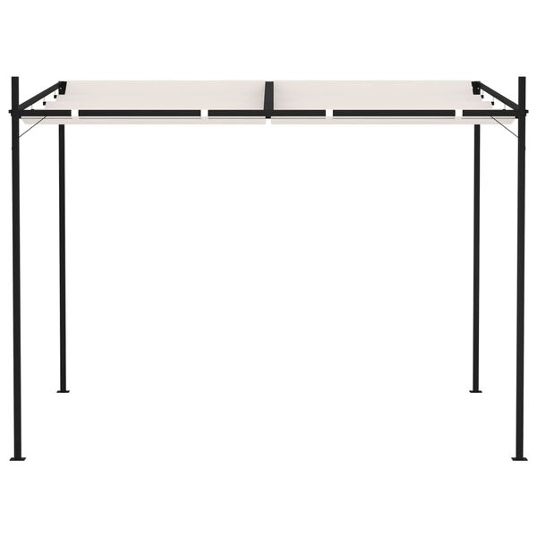 vidaXL Katos sis&auml;&auml;nvedett&auml;v&auml;ll&auml; katolla 300x300x233 cm kerma