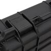 vidaXL Py&ouml;r&auml;llinen matkalaukku musta 96x42x16 cm PP