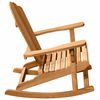 vidaXL Puutarhan Adirondack-riipputuolit 2 pcs Ruskea 77 x 100 x 98 cm