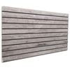 vidaXL Sein&auml;paneelit 5 kpl 100 x 50 cm Harmaa EPS vaahtomuovi