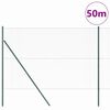 vidaXL Aitalatu Vihre&auml; 50 x 1,5 m (13 mm verkko) Ter&auml;st&auml; ja PVC:t&auml;