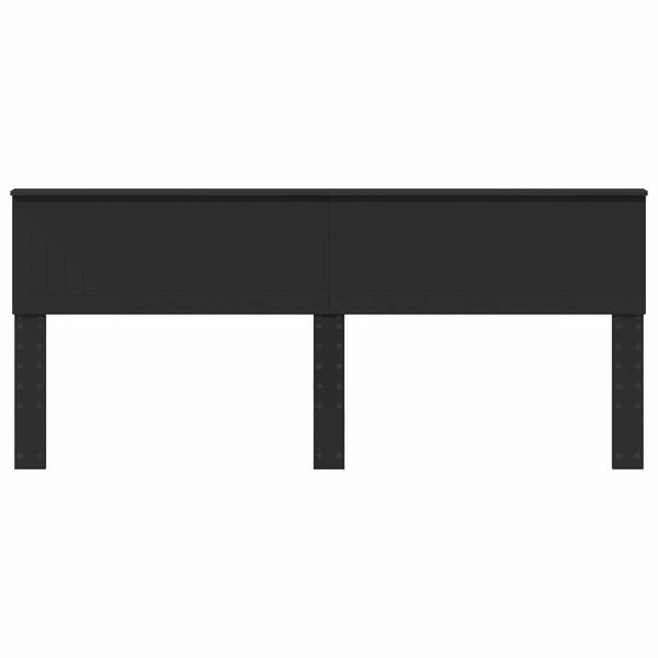 vidaXL P&auml;&auml;tylevy Musta tammi. 200 cm Tekninen puu