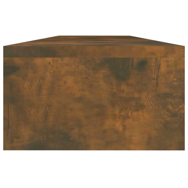 vidaXL N&auml;ytt&ouml;teline savutammi 110x23,5x9 cm tekninen puu