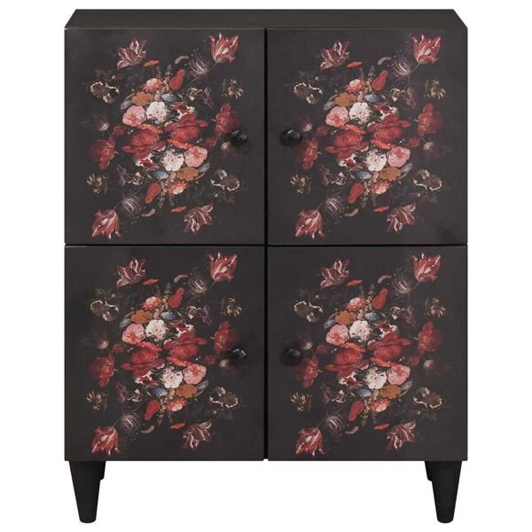 vidaXL Säilytyskaapit Monivärinen 60 x 33,5 x 75 cm Kiinteä mango puu