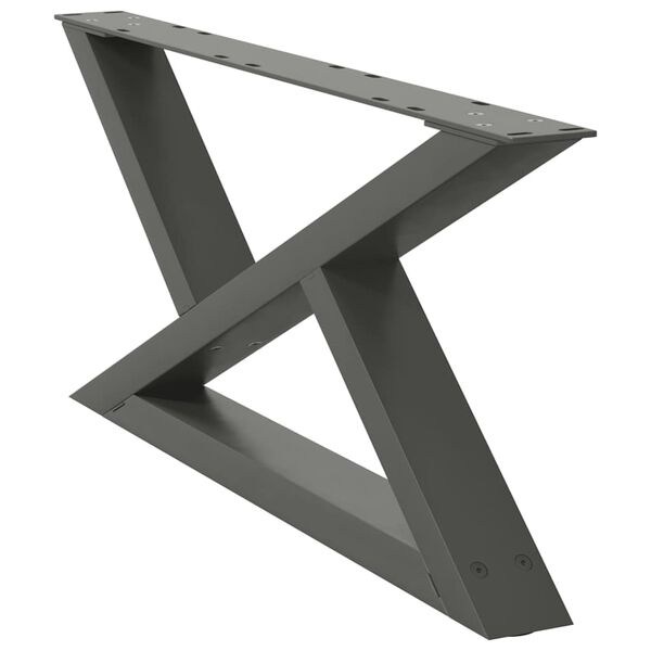 vidaXL Sohvap&ouml;yd&auml;n jalat 2 kpl antrasiitti 70x(30-31,3) cm ter&auml;s