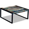 vidaXL Sohvap&ouml;yt&auml; t&auml;ysi kierr&auml;tyspuu 80x80x40 cm