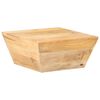 vidaXL Sohvap&ouml;yt&auml; V-muotoi 66x66x30 cm t&auml;ysi mangopuu