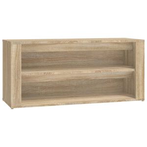 vidaXL Kenk&auml;teline Sonoma-tammi 100x35x45 cm tekninen puu