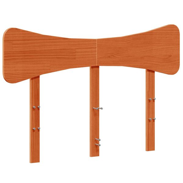 vidaXL S&auml;ngynp&auml;&auml;ty ruskea 120 cm t&auml;ysi m&auml;nty