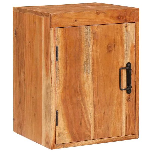 vidaXL Y&ouml;p&ouml;yt&auml; Ruskea 35 x 33 x 48 cm Kiinte&auml; puu akasia