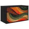 vidaXL Sein&auml;lle kiinnitett&auml;v&auml; TV-kaapisto BONN 69 x 33 x 40 cm