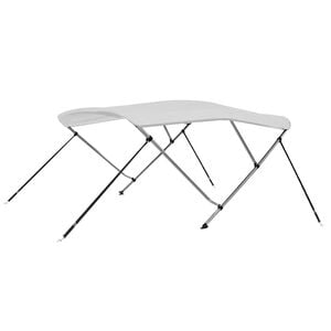 vidaXL 3-kaarinen bimini-kate valkoinen 183x140x137 cm