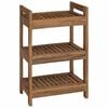 vidaXL Kylpyhuoneshelf Luonnollinen 45 x 30 x 71 cm Tiikkipuu